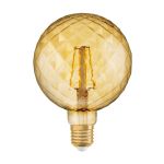 Osram Vintage 1906 LED E27 Pine Fadenlampe Gold 4.5W 470lm - 825  | Ersatz für 40W Osram Vintage 1906 LED E27 Pine Fadenlampe Gold 4.5W 470lm - 825  | Ersatz für 40W