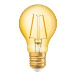 Osram Vintage 1906 LED E27 Birne Fadenlampe Gold 2.5W 220lm - 824  | Ersatz für 25W Osram Vintage 1906 LED E27 Birne Fadenlampe Gold 2.5W 220lm - 824  | Ersatz für 25W