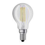 Osram Retrofit LED E14 Kugel Fadenlampe Klar 4W 470lm - 840  | Ersatz für 40W Osram Retrofit LED E14 Kugel Fadenlampe Klar 4W 470lm - 840  | Ersatz für 40W