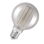 Osram Vintage 1906 LED E27 Globe Filament Smokey 95mm 11W 500lm - 818 Extra Warm White | Dimmable Osram Vintage 1906 LED E27 Globe Filament Smokey 95mm 11W 500lm - 818 Extra Warm White | Dimmable