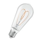 Osram Vintage 1906 LED E27 Edison Fadenlampe Klar 7.2W 806lm - 927  | Höchste Farbwiedergabe - Dimmbar - Ersatz Für 60W Osram Vintage 1906 LED E27 Edison Fadenlampe Klar 7.2W 806lm - 927  | Höchste Farbwiedergabe - Dimmbar - Ersatz Für 60W