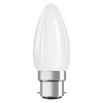 Ledvance Classic Performance LED Glühbirne B22d Kerze Fadenlampe Matt 4.8W 470lm - 827 Extra Warmweiß | Dimmbar - Ersatz für 40W Ledvance Classic Performance LED Glühbirne B22d Kerze Fadenlampe Matt 4.8W 470lm - 827 Extra Warmweiß | Dimmbar - Ersatz für 40W