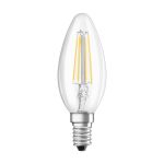 Ledvance Classic LED E14 Kerze Fadenlampe Klar 4W 470lm - 840 | Ersatz für 40W Ledvance Classic LED E14 Kerze Fadenlampe Klar 4W 470lm - 840 | Ersatz für 40W