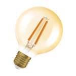 Osram Vintage 1906 LED E27 Globe Fadenlampe Gold 7.2W 806lm - 824  | Ersatz Für 60W Osram Vintage 1906 LED E27 Globe Fadenlampe Gold 7.2W 806lm - 824  | Ersatz Für 60W