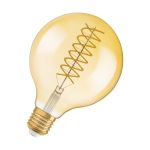 Osram Vintage 1906 LED E27 Globe Fadenlampe Gold 8.4W 806lm - 824  | Ersatz Für 60W - Dimmbar Osram Vintage 1906 LED E27 Globe Fadenlampe Gold 8.4W 806lm - 824  | Ersatz Für 60W - Dimmbar