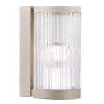 Nordlux Coupar Wandleuchte Aluminium Sanded | IP54 - Geeignet für E27 Nordlux Coupar Wandleuchte Aluminium Sanded | IP54 - Geeignet für E27