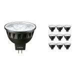 Mehrfachpackung 10x Philips Master LED Spot GU5.3 MR16 6.7W 410lm 10D - 927 Extra Warmweiß | Höchste Farbwiedergabe - Dimmbar - Ersatz für 35W Mehrfachpackung 10x Philips Master LED Spot GU5.3 MR16 6.7W 410lm 10D - 927 Extra Warmweiß | Höchste Farbwiedergabe - Dimmbar - Ersatz für 35W
