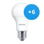 Mehrfachpackung 6x Philips MASTER Value LED Glühbirne E27 Birne Matt 7.8W 1055lm - 927 Extra Warmweiß | Höchste Farbwiedergabe - Dimmbar - Ersatz für 75W Mehrfachpackung 6x Philips MASTER Value LED Glühbirne E27 Birne Matt 7.8W 1055lm - 927 Extra Warmweiß | Höchste Farbwiedergabe - Dimmbar - Ersatz für 75W