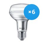 Mehrfachpackung 6x Philips Corepro LED Spot E27 R80 8W 670lm 36D - 827 Extra Warmweiß | Ersatz für 100W Mehrfachpackung 6x Philips Corepro LED Spot E27 R80 8W 670lm 36D - 827 Extra Warmweiß | Ersatz für 100W