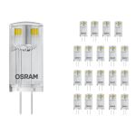 Mehrfachpackung 20x Ledvance Performance LED Capsule G4 Klar 0.9W 100lm - 827 | Ersatz für 10W Mehrfachpackung 20x Ledvance Performance LED Capsule G4 Klar 0.9W 100lm - 827 | Ersatz für 10W