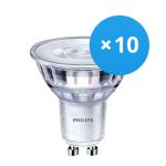 Mehrfachpackung 10x Philips Corepro LED Spot GU10 PAR16 4W 345lm 36D - 830 Warmweiß | Ersatz für 50W Mehrfachpackung 10x Philips Corepro LED Spot GU10 PAR16 4W 345lm 36D - 830 Warmweiß | Ersatz für 50W