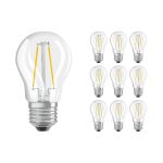 Mehrfachpackung 10x Ledvance Classic LED E27 Kugel Fadenlampe Klar 1.5W 136lm - 827  | Ersatz Für 15W Mehrfachpackung 10x Ledvance Classic LED E27 Kugel Fadenlampe Klar 1.5W 136lm - 827  | Ersatz Für 15W