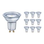 Mehrfachpackung 10x Ledvance Performance LED-Spot Reflektor GU10 PAR16 4.3W 350lm 120D - 830  | Ersatz für 30W Mehrfachpackung 10x Ledvance Performance LED-Spot Reflektor GU10 PAR16 4.3W 350lm 120D - 830  | Ersatz für 30W