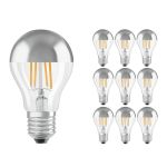 Mehrfachpackung 10x Ledvance CLASSIC LED E27 Birne Fadenlampe Klar 6.5W 650lm - 827  | Ersatz für 50W Mehrfachpackung 10x Ledvance CLASSIC LED E27 Birne Fadenlampe Klar 6.5W 650lm - 827  | Ersatz für 50W