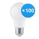 Mehrfachpackung 100x LED Glühbirne E27 Birne Matt 4.9W 470lm - 830  | Ersatz für 40W Mehrfachpackung 100x LED Glühbirne E27 Birne Matt 4.9W 470lm - 830  | Ersatz für 40W