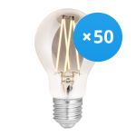 Mehrfachpackung 50x WiZ Smart LED E27 Birne Fadenlampe Smoke 6.5W 400lm - 820-850 Abstimmbares Weiß | Dimmbar - Ersatz Für 35W Mehrfachpackung 50x WiZ Smart LED E27 Birne Fadenlampe Smoke 6.5W 400lm - 820-850 Abstimmbares Weiß | Dimmbar - Ersatz Für 35W