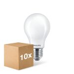 Mehrfachpackung 10x Philips Corepro LED Glühbirne E27 Birne Matt 10.5W 1521lm - 830 Warmweiß | Ersatz Für 100W Mehrfachpackung 10x Philips Corepro LED Glühbirne E27 Birne Matt 10.5W 1521lm - 830 Warmweiß | Ersatz Für 100W