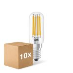 Mehrfachpackung 10x Ledvance Special LED E14 Röhre one-handed Fadenlampe Klar 4.2W 470lm - 827  | Ersatz Für 40W Mehrfachpackung 10x Ledvance Special LED E14 Röhre one-handed Fadenlampe Klar 4.2W 470lm - 827  | Ersatz Für 40W