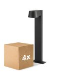 Mehrfachpackung 4x D'Lite Gartenbeleuchtung Lira Schwarz 7W 600lm 830  | IP54  Mehrfachpackung 4x D'Lite Gartenbeleuchtung Lira Schwarz 7W 600lm 830  | IP54
