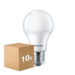 Mehrfachpackung 10x Philips Corepro LED Glühbirne E27 Birne Matt 4.9W 470lm - 827  | Ersatz Für 40W Mehrfachpackung 10x Philips Corepro LED Glühbirne E27 Birne Matt 4.9W 470lm - 827  | Ersatz Für 40W
