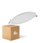 Mehrfachpackung 4x Ledvance LED Deckenstrahler Rund DN210 18W 1530lm 120D - 830  | 225mm Mehrfachpackung 4x Ledvance LED Deckenstrahler Rund DN210 18W 1530lm 120D - 830  | 225mm