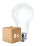Mehrfachpackung 6x Philips Corepro LED Glühbirne E27 Birne Matt 13W 2000lm - 865  | Ersatz Für 120W Mehrfachpackung 6x Philips Corepro LED Glühbirne E27 Birne Matt 13W 2000lm - 865  | Ersatz Für 120W