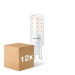 Mehrfachpackung 12x Philips CorePro LED Capsule G9 Matt 4W 480lm - 827  | Dimmbar - Ersatz Für 40W Mehrfachpackung 12x Philips CorePro LED Capsule G9 Matt 4W 480lm - 827  | Dimmbar - Ersatz Für 40W