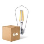 Mehrfachpackung 6x Philips MASTER Value LED Glühbirne E27 Edison Fadenlampe Klar 5.9W 806lm - 927  | Höchste Farbwiedergabe - Ersatz Für 60W Mehrfachpackung 6x Philips MASTER Value LED Glühbirne E27 Edison Fadenlampe Klar 5.9W 806lm - 927  | Höchste Farbwiedergabe - Ersatz Für 60W