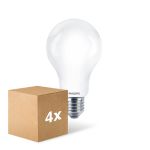 Mehrfachpackung 4x Philips Corepro LED Glühbirne E27 Birne Matt 17.5W 2452lm - 865  | Ersatz Für 150W Mehrfachpackung 4x Philips Corepro LED Glühbirne E27 Birne Matt 17.5W 2452lm - 865  | Ersatz Für 150W