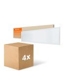 Mehrfachpackung 4x Ledvance LED Panel Compact Aluminium Weiß 33W 3630lm - 840  | 120x30cm - UGR < 19 Mehrfachpackung 4x Ledvance LED Panel Compact Aluminium Weiß 33W 3630lm - 840  | 120x30cm - UGR < 19