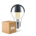Mehrfachpackung 6x Philips MASTER Value LED Glühbirne E27 Birne Spiegel 7.2W 650lm – 827  | Höchste Farbwiedergabe - Dimmbar - Ersatz Für 60W Mehrfachpackung 6x Philips MASTER Value LED Glühbirne E27 Birne Spiegel 7.2W 650lm – 827  | Höchste Farbwiedergabe - Dimmbar - Ersatz Für 60W