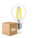 Mehrfachpackung 6x Philips MASTER Value LED Glühbirne E27 Birne Klar 7.8W 1055lm - 927  | Höchste Farbwiedergabe - Dimmbar - Ersatz Für 75W Mehrfachpackung 6x Philips MASTER Value LED Glühbirne E27 Birne Klar 7.8W 1055lm - 927  | Höchste Farbwiedergabe - Dimmbar - Ersatz Für 75W