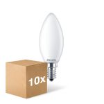 Mehrfachpackung 10x Philips Corepro LED Kerze E14 Matt 6.5W 806lm - 827  | Ersatz Für 60W Mehrfachpackung 10x Philips Corepro LED Kerze E14 Matt 6.5W 806lm - 827  | Ersatz Für 60W