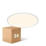 Mehrfachpackung 3x Nordlux Led-Deckenleuchte Oja 42 Weiß 19W 2100lm 120D - 830-840 CCT | Night Mode - IP20 Mehrfachpackung 3x Nordlux Led-Deckenleuchte Oja 42 Weiß 19W 2100lm 120D - 830-840 CCT | Night Mode - IP20