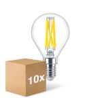 Mehrfachpackung 10x Philips MASTER LED E14 Kugel Fadenlampe Klar 5.9W 806lm - 922-927 Dim To Warm | Höchste Farbwiedergabe - Dimmbar - Ersatz Für 60W Mehrfachpackung 10x Philips MASTER LED E14 Kugel Fadenlampe Klar 5.9W 806lm - 922-927 Dim To Warm | Höchste Farbwiedergabe - Dimmbar - Ersatz Für 60W