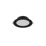 LED Deckenstrahler Eben Einbau Schwarz 9W 900lm 80D - 827-830-840 CCT | 146mm - Ausschnitt 120mm LED Deckenstrahler Eben Einbau Schwarz 9W 900lm 80D - 827-830-840 CCT | 146mm - Ausschnitt 120mm
