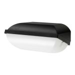 Philips LED Sicherheit Coreline BWC110 Schwarz 9W 900lm - 830 Warmweiß | 242x110mm - IP54   Philips LED Sicherheit Coreline BWC110 Schwarz 9W 900lm - 830 Warmweiß | 242x110mm - IP54