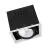 Ledvance LED-Spot Quadrat Multi schwenkbar Schwarz-Weiß 30W 2700lm 38D - 840  | Ausschnitt 164mm