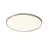 Nordlux LED-Wand- und Deckenleuchte Oja 29 19W 830-840 2100lm Weiß and Chrome IP54 | 3-Stufen Dimmbar - Dim to Warm