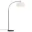 Nordlux Dicte Boden Lamp Textil und Metall Weiß | Geeignet für E27