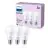 Mehrfachpackung 3x Philips Glühbirne LED E27 Birne Matt 13W 1521lm - 840
