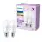 Mehrfachpackung 2x Philips Glühbirne LED E27 Birne Matt 13W 1521lm - 827