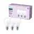 Mehrfachpackung 3x Philips Glühbirne LED E27 Spot Matt 7W 806lm - 827
