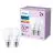 Mehrfachpackung 2x Philips Glühbirne LED E27 Birne Matt 8W 806lm - 827