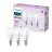 Mehrfachpackung 3x Philips Glühbirne LED E14 Birne Matt 5W 470lm - 827