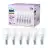 Mehrfachpackung 6x Philips Glühbirne LED E14 Birne Matt 5W 470lm - 827