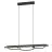 Eglo Pendelleuchte Boyal Holz Schwarz, Rostig 40.5W 3600lm - 830  | Dimmbar