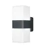 Ledvance Smart+ Wifi Wandleuchte Grau Up & Down - Außenbeleuchtung - 13.5W 950lm - 830  | RGBW - Dimmbar