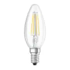 Osram Classic LED E14 Kerze Fadenlampe Klar 4W 470lm - 827  | 3 Step Dim - Ersatz für 40W
