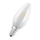 Osram Classic LED E14 Kerze Fadenlampe Matt 2.5W 250lm - 840  | Ersatz Für 25W